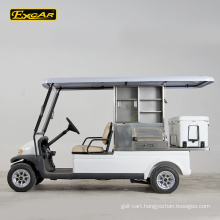 Cheap price 2 seater golf buggy electric golf cart with rear cargo